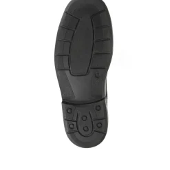 Leather Lace-Up Shoes - Black