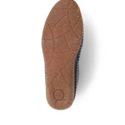Leather Lace-Up Shoes - Navy