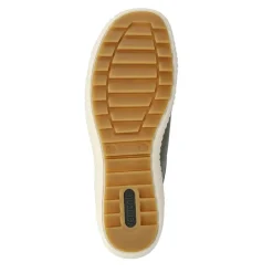 Leather Lace-Up Trainers - Green
