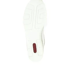 Leather Lace-Up Trainers - White