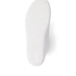 Leather Lace-Up Trainers - White