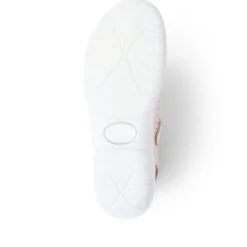 Leather Mary-Janes - Beige