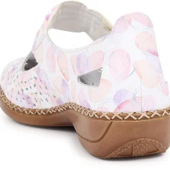 Leather Mary Janes - Cream