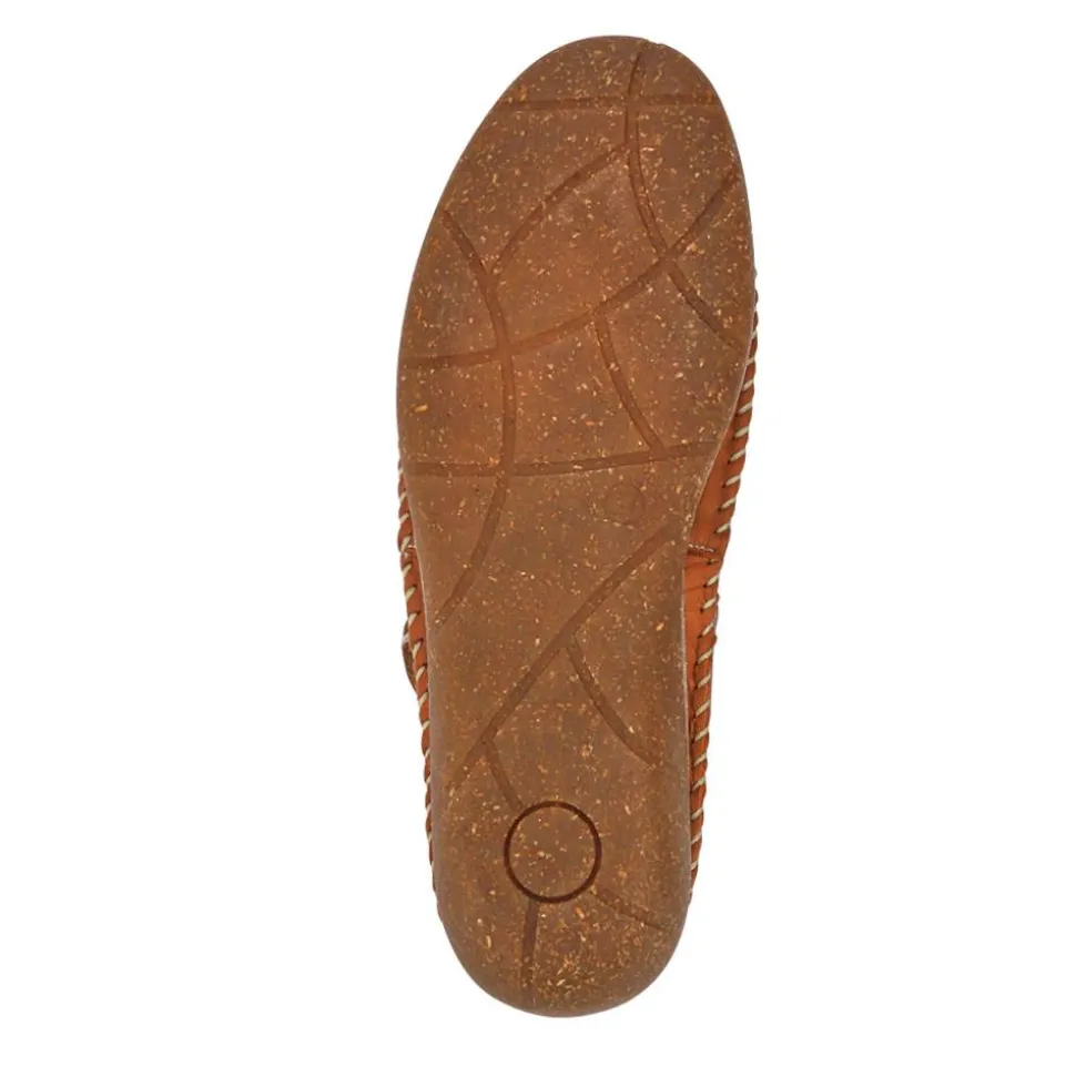 Leather Mary Janes - Tan