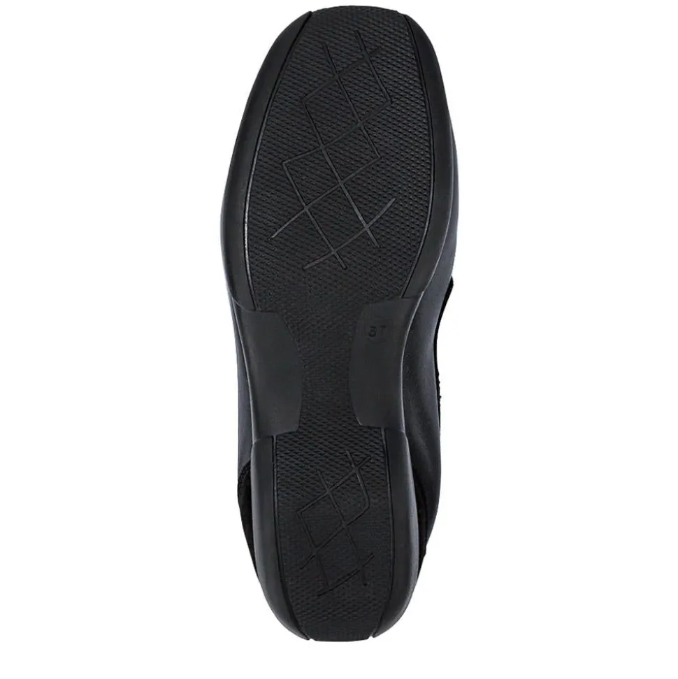 Leather Moccasins - Black