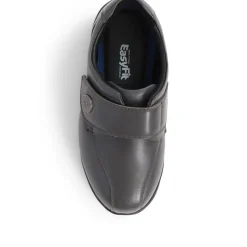 Leather Monk Strap Shoes - Grey