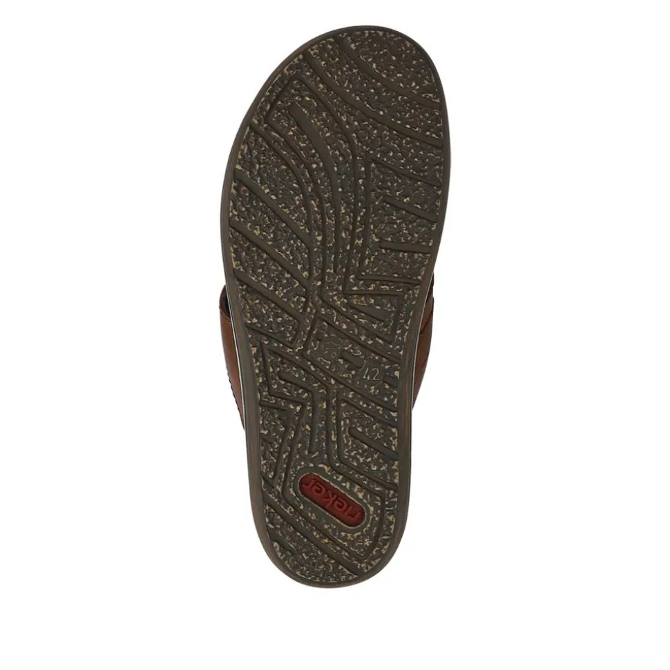 Leather Mule Sandals - Tan