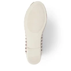 Leather Open-Toe Ballet Flats - Soft Gold