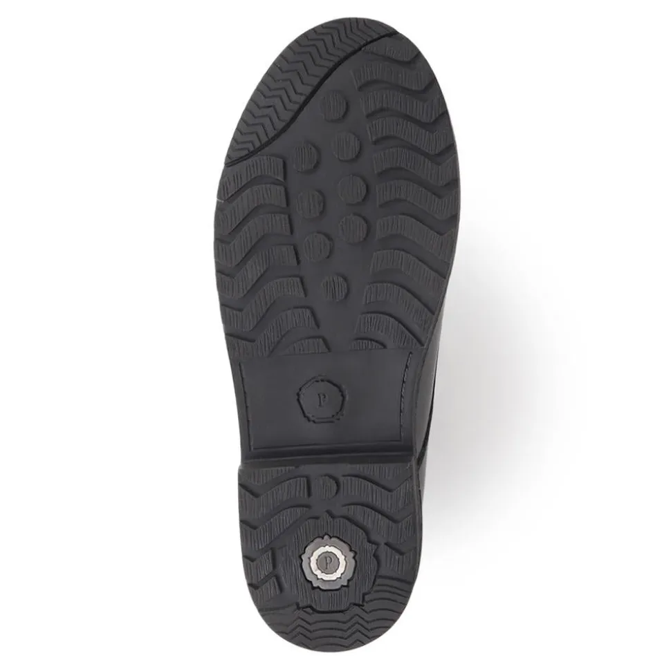 Leather Oxford Shoes - Black