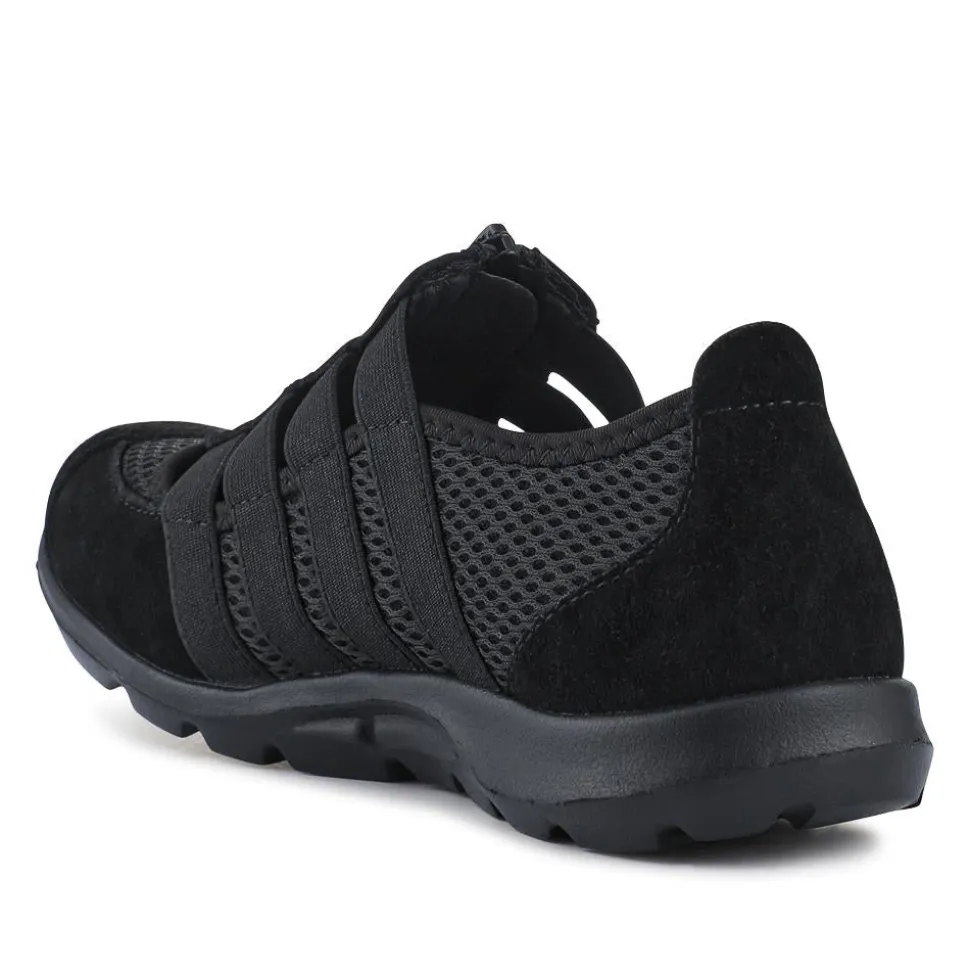 Leather Slip-On Shoes - Black
