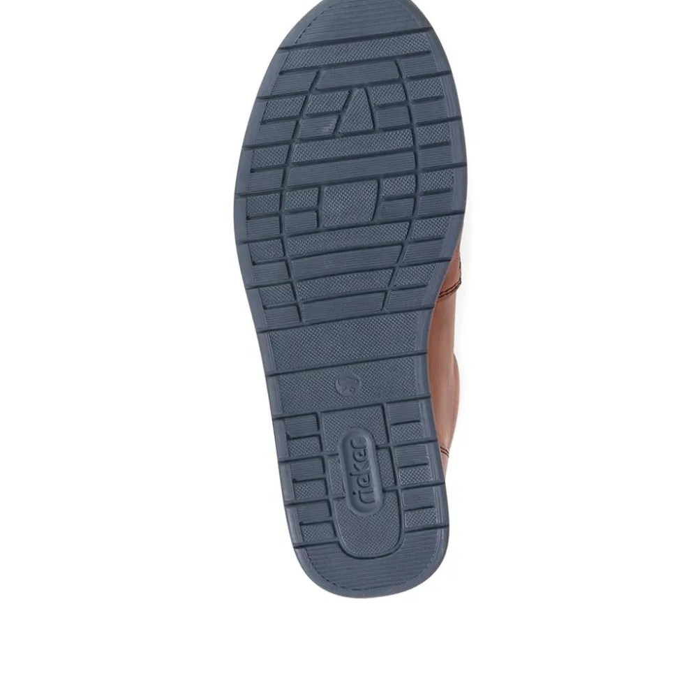 Leather Slip-On Shoes - Tan