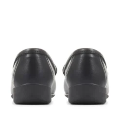 Leather Tassel Loafers - Black