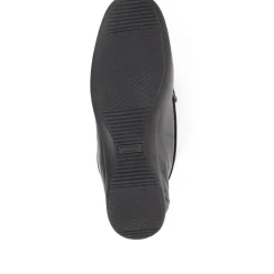 Leather Tassel Loafers - Black