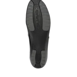 Leather Touch-Fastening Mary Janes - Black-Blue