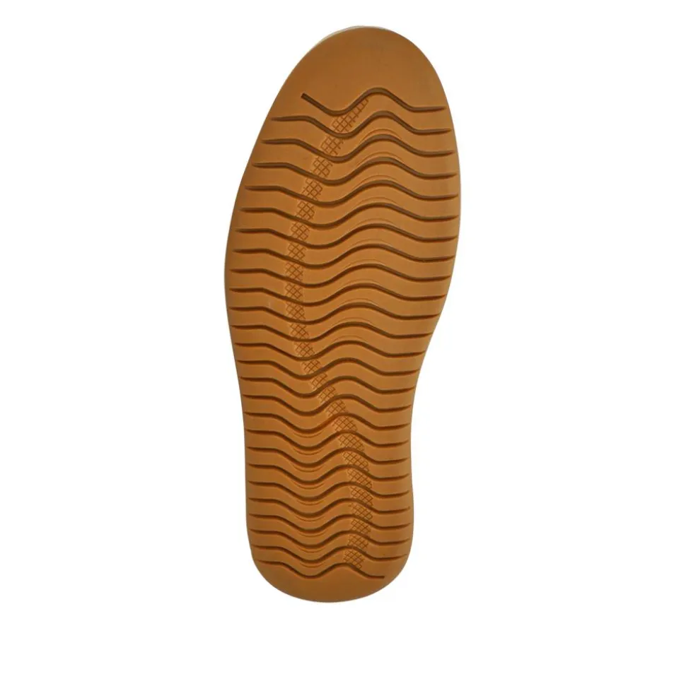 Leather Touch-Fastening Monk Shoes - Brown