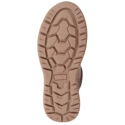 Leather Walking Shoes - Dark Brown
