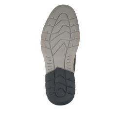 Leather Wide-Fit Dual-Fasten Trainers - Navy