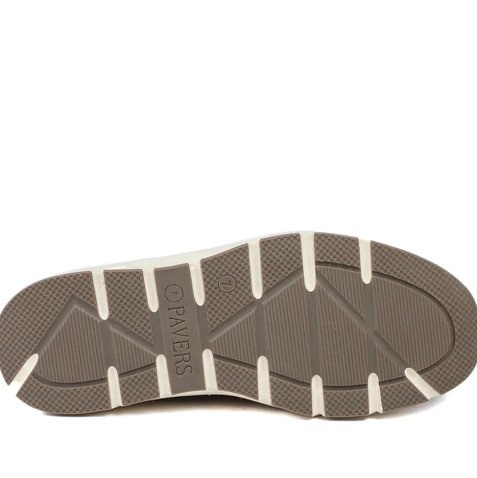 Leather Wide-Fit Lace-Up Shoes - Sand