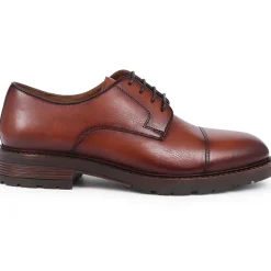 Ledbury Leather Lace-Up Shoes - Tan