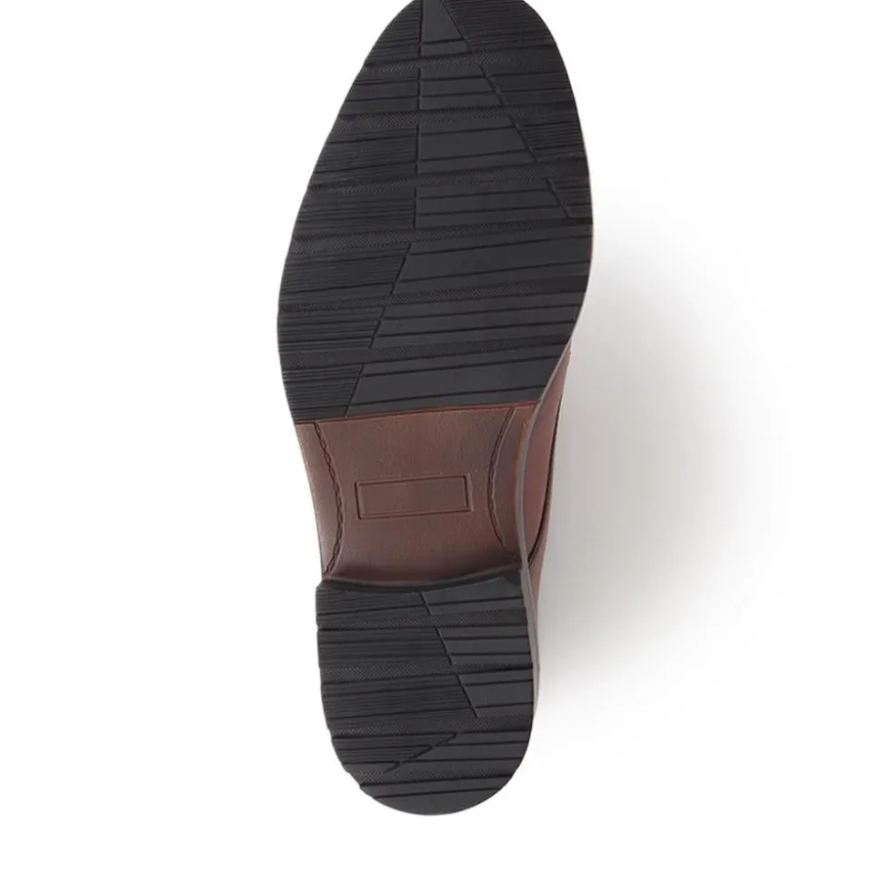 Ledbury Leather Lace-Up Shoes - Tan