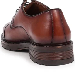 Ledbury Leather Lace-Up Shoes - Tan