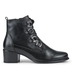 Legacy Leather Ankle Boots - Black