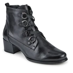 Legacy Leather Ankle Boots - Black