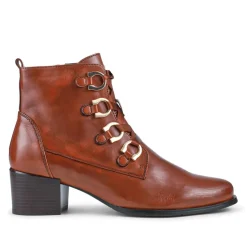 Legacy Leather Ankle Boots - Tan