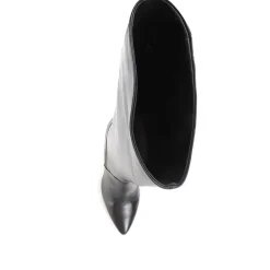 Leilani Knee High Stiletto Boots - Black