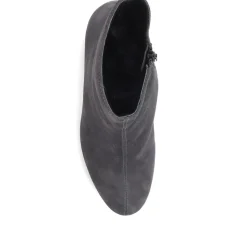Letty Heeled Ankle Boots - Grey