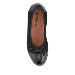 Lightweight Ballet Pumps - Black-Black Patent