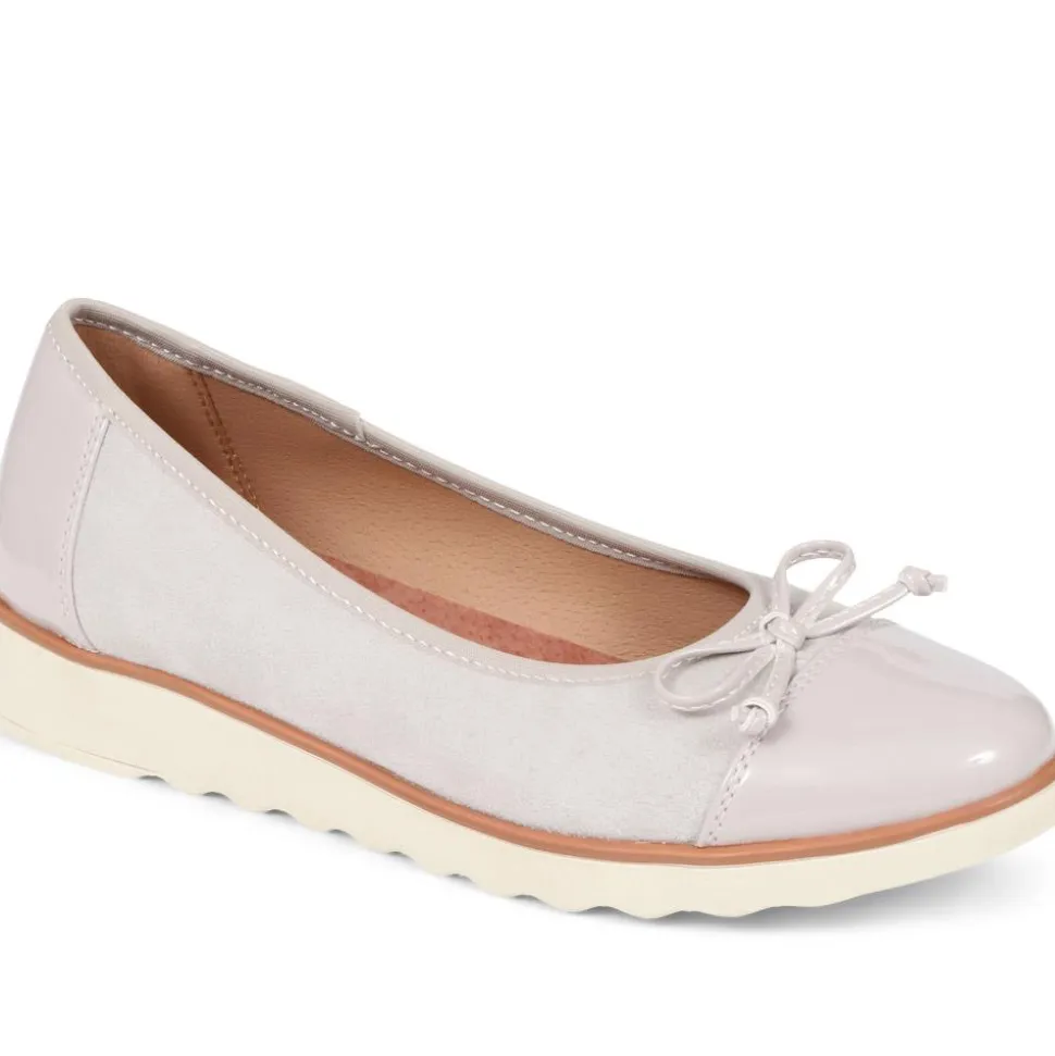 Lightweight Ballet Pumps - Grey