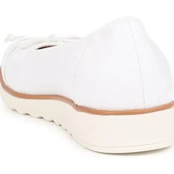 Lightweight Ballet Pumps - White
