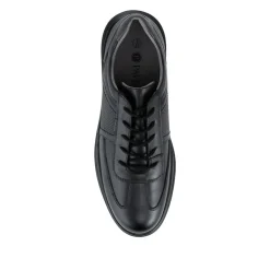 Lightweight Casual Lace Up Shoes - Black