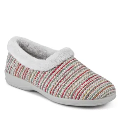 Lightweight Comfy Full Slippers - Grey Multi