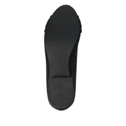 Lightweight Cushioned Block Heel Pumps - Black