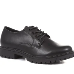Lightweight Lace Up Shoes - Black