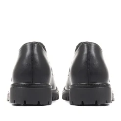 Lightweight Lace Up Shoes - Black