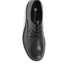 Lightweight Lace Up Shoes - Black