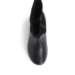 Lightweight Leather Boots - Black