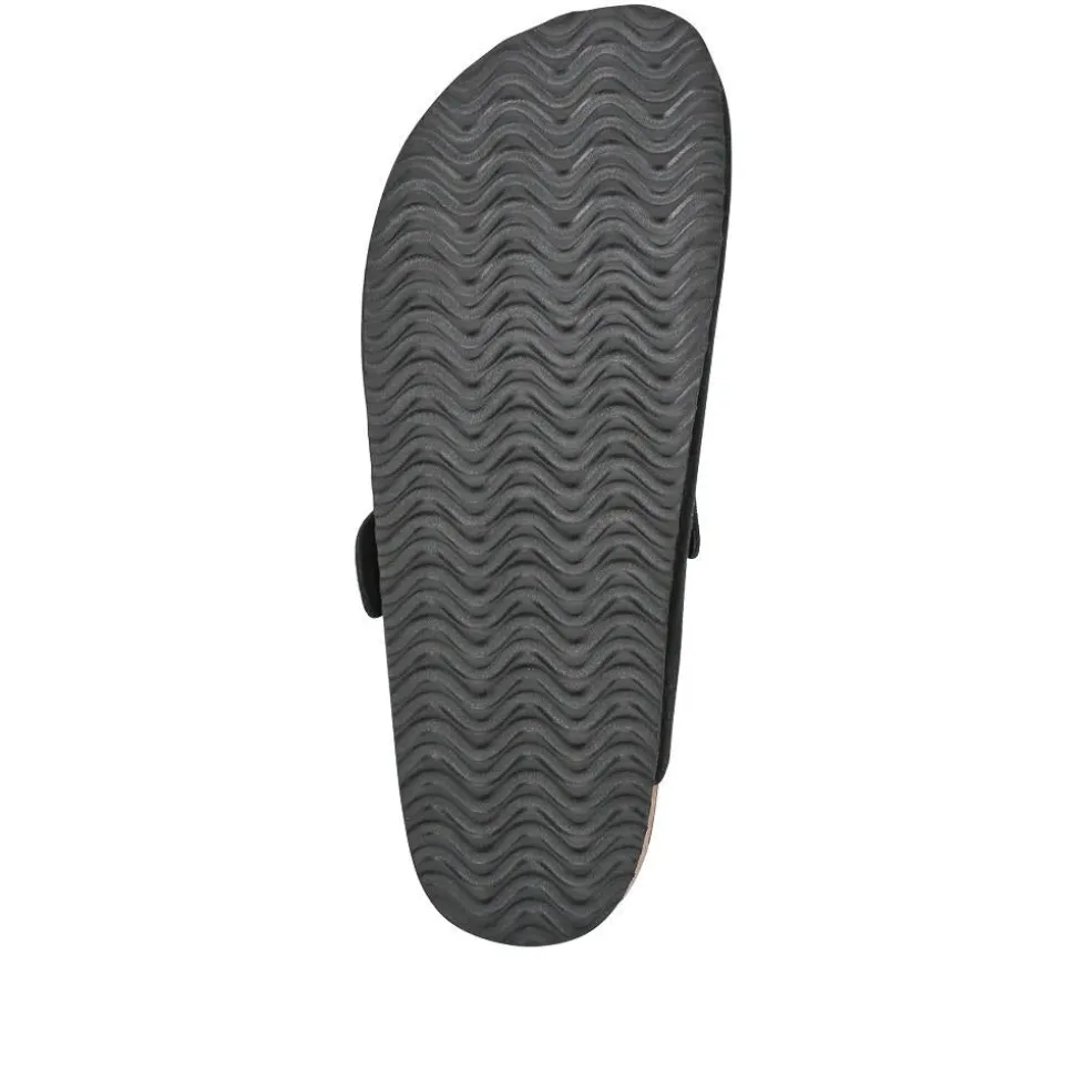 Lightweight Leather Clogs - Black