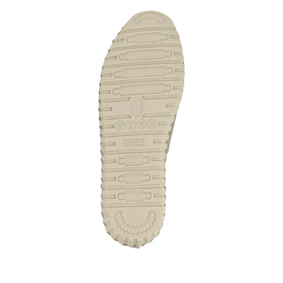 Lightweight Leather Pumps - Gold