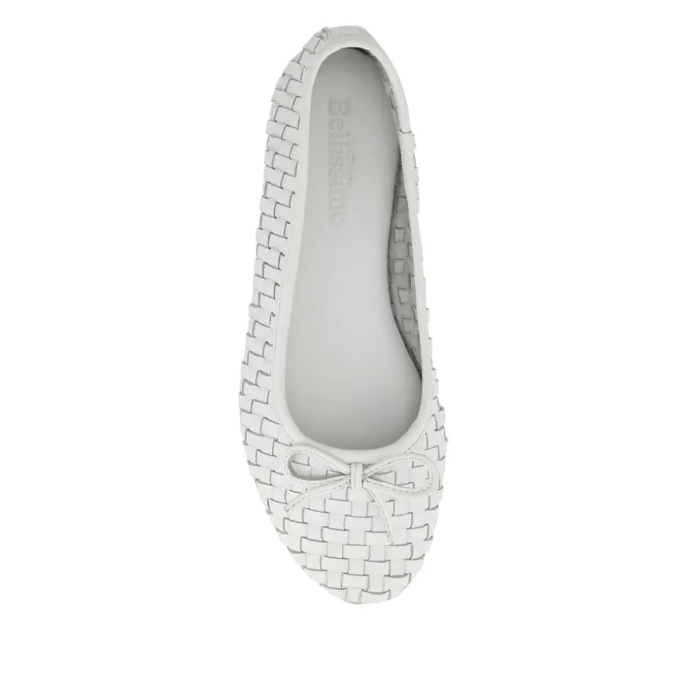 Lightweight Leather Pumps - White