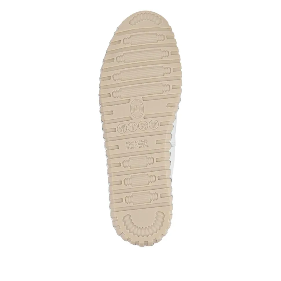 Lightweight Leather Pumps - White