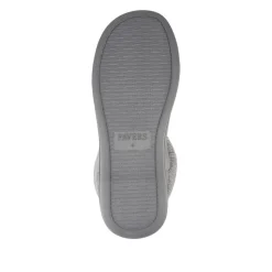 Lightweight Memory Foam Slipper Boots - Grey