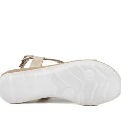 Lightweight Slingback Sandals - Gold