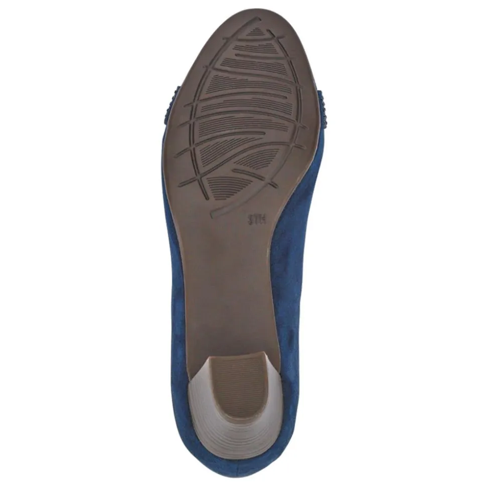 Lightweight Slip-On Court Shoes - Navy