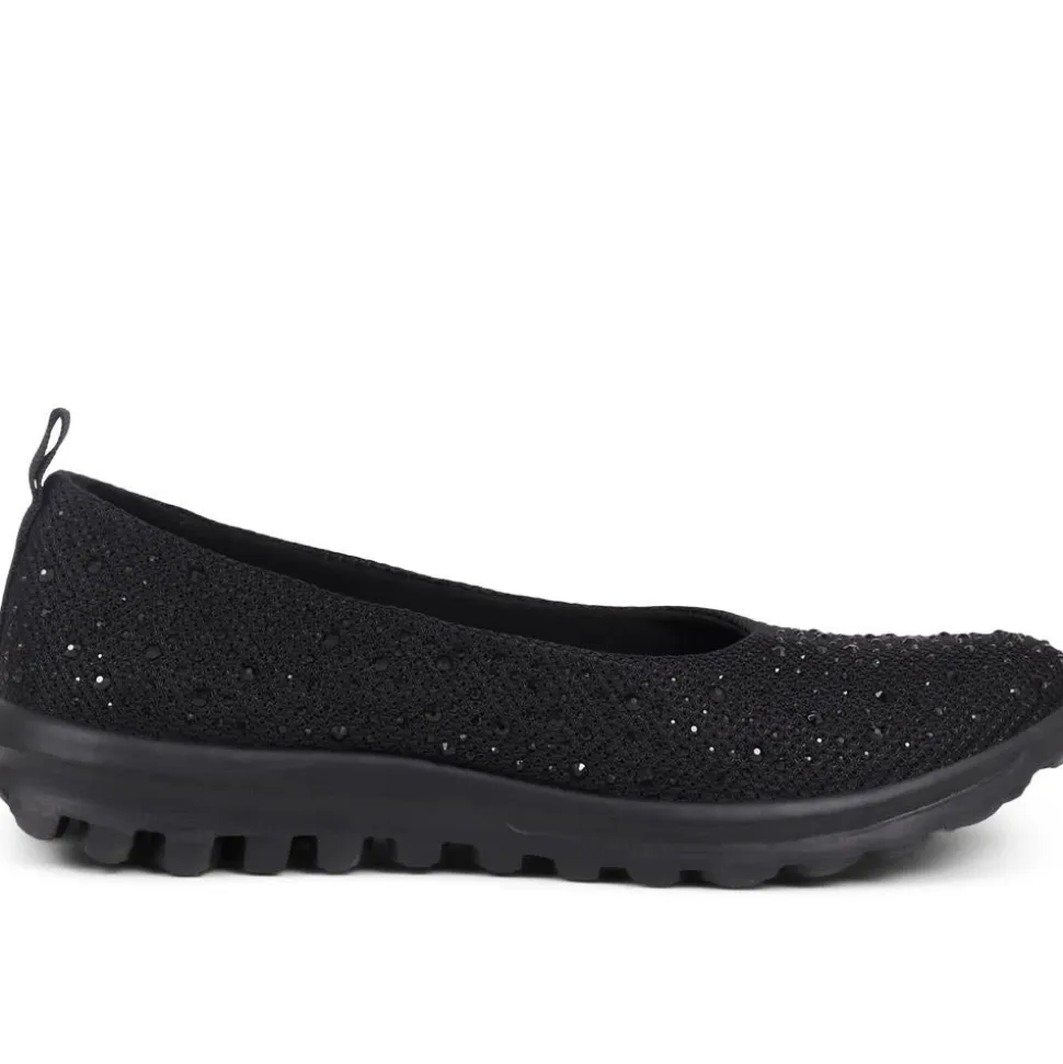 Lightweight Slip On Pumps - Black