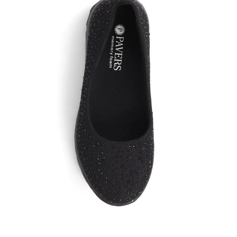 Lightweight Slip On Pumps - Black