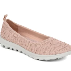 Lightweight Slip On Pumps - Blush